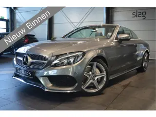 Mercedes-Benz C-Klasse Cabrio 200 AMG Line navi clima camera trekhaak !!