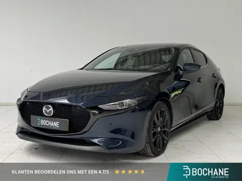 Mazda 3 2.0 e-SkyActiv-X M Hybrid 180 Luxury | BOSE-Audio | Camera | Leder | Navigatie | Stoelverwar