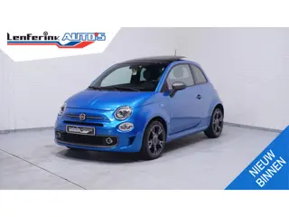 Fiat 500 1.2 Lounge panodak private-glas PDC-A climate-controle DAB Navigatie apple carplay bleutoot