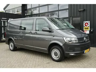 Volkswagen Transporter 2.0 TDI L2H1 DC | NL-Auto | Cruise | Airco | Trekhaak | 6-Persoons
