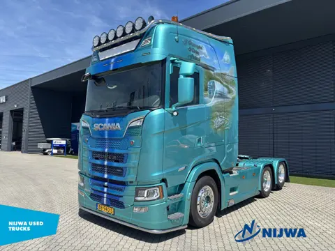 Scania S 660 6x2 Showtruck V8 + Schuifschotel (bj 2022)
