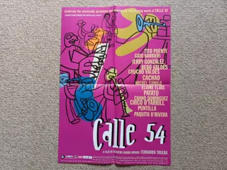 CALLE 54 filmposter.
