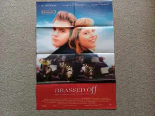 BRASSED OFF Duitse filmposter.