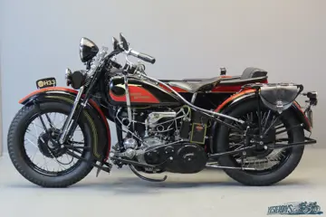 Harley-Davidson 1933 model RE 742 cc 2 cyl sv 3607