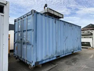 Deutz BF12M716 Stamford 450 kVA Silent generatset WKK in afzetcontainer haakarm