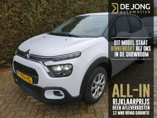 Citroen C3 1.2 PureTech You ALL-IN RIJKLAARPRIJS/Airco/Cruise Controle/Stoelverwarming