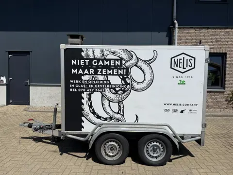 WATERKRACHT Diesel Warme Hogedruk Unit Aanhanger 18 L / min 350 Bar
