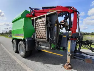 Heizohack HM 8-400 KLC chipper combi (bj 2017)
