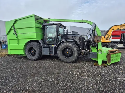 JCB Fastrac 4220 met container (bj 2021)