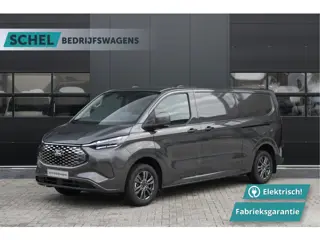 Ford E-Transit Custom 340 L2H1 Limited 71 kWh 218pk - 2x Schuifdeur - LED - 360 Camera - B&O - ACC -