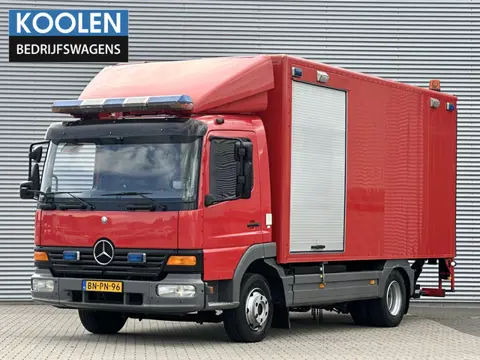 Mercedes-benz 970.04 Atego 1018 laadklep trekhaak Brandweerauto Brandweerwagen Topstaat! MARGE