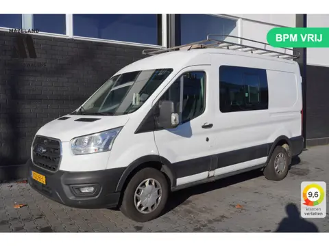 Ford Transit 2.0 TDCI L2H2 Dubbel cabine EURO 6 - Airco - Cruise - PDC - €15.900,- Excl.