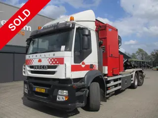 Iveco AD260S27Y/PS CNG | KLIMA | INTARDER | SIDELOADER + TRANSLIFT CHAIN SYSTEM |