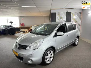 Nissan Note 1.4 Acenta,Dealer-onderhouden,Clima,Cruise,Parksensor,Trekhaak,N.A.P,2 sleutels,Topstaat