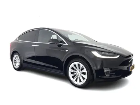 Tesla Model X 100D [ 6-Pers. ] [3-Fase-11kW] {SoH-81%} Aut. *PANO-WINDOW | AUTO-PILOT | LEATHER-FABR