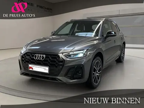 Audi Q5 50 TFSI e S edition Audi virtual cockpit 20 Inch Trekhaak Zwart optiek Pano Leer