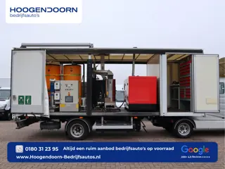 Bunk BU 7000 7m + Aggregaat - Compleet ingericht - Desinfectie Trailer