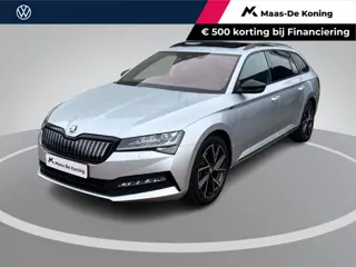 Skoda Superb Combi 1.4TSI 160kW/218PK iV Sportline DSG · Panoramadak · Trekhaak · 360°Camera + Parke
