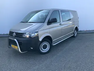 Volkswagen Transporter 2.0 TDI L2H1 Dub Cab Automaat Airco 6 Zits Bulbar Side Bar Trekhaak 2500 kg E