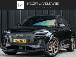 Audi Q6 e-tron Launch edition 83 kWh | Panoramadak | 360 Camera | B&O | HUD | Luchtvering | Ambiance