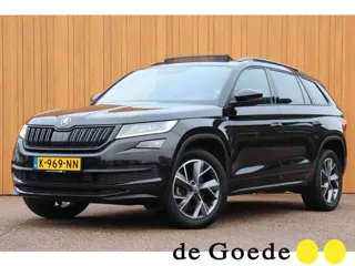 Skoda Kodiaq 1.5 TSI Sportline Business org. NL-auto half-leer+el+mem+vw+stuur a-camera digitaal-das