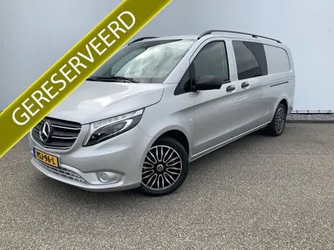 Mercedes-Benz Vito 119 CDI Extra Lang Dub Cab Automaat Airco Cruise Navi Trekhaak 2500 kg leer 5 Zit