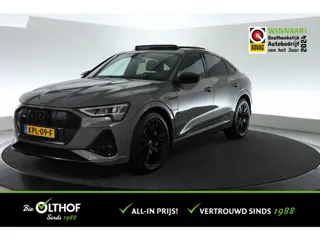 Audi e-tron Sportback 50 quattro S edition 71 kWh | BLACK EDITION | SCHUIF-KANTEL | AFN. TREKHAAK |