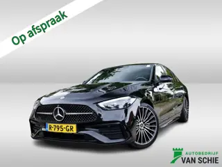 Mercedes-Benz C-Klasse 180 AMG Line 1e-Eig. & Dealer-Onderh. BOVAG-Garantie. NL-Auto.