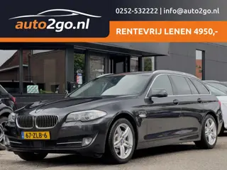 BMW 5 Serie Touring 528i AUT8 HIGH EXECUTIVE SPORTLEDER NAVI AIRCO LMV PDC
