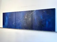Magdalena Pieczykolan - Galaxy - triptych