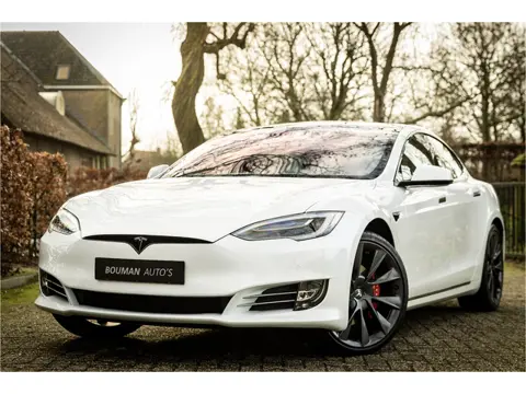Tesla Model S P100D Performance Ludicrous Stoelventilatie Carbon 21"