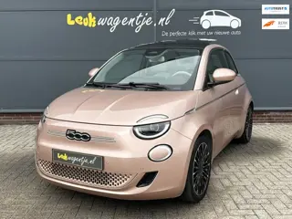 Fiat 500 e La Prima 42 kWh *schuifdak *carplay *ad. cruise