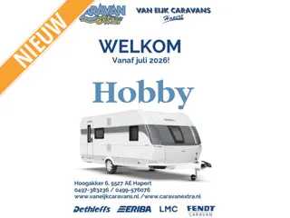 Hobby Excellent 560 CFE NU BIJ VAN EIJK CARAVANS!