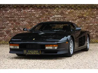 Ferrari Testarossa "Nero Metallizzato" The Monodado version, Presented in "Nero Metallizzato over a 