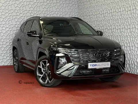 Hyundai Tucson NIEUWE 1.6 T-GDI PHEV N-LINE 360CAM ELEK.KLEP MEMORY STOEL VERWARMD SUBWFR 19" LMV ZW