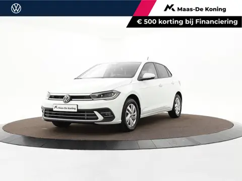 Volkswagen Polo 1.0 TSI 110pk DSG Style · Camera · Apple/Android Car Play · Dodehoeksensor · Parkeer