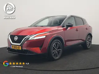 Nissan QASHQAI 1.3 MHEV Xtronic Tekna Automaat | Panodak | Trekhaak Afn | Adaptive Cruise | Lederen 