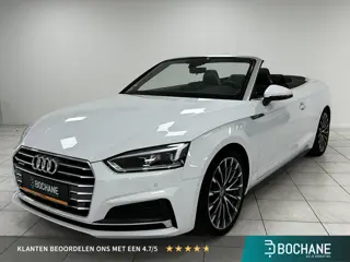 Audi A5 Cabriolet 2.0 TFSI MHEV Sport Pro Line S-LINE | WEGKLAPBARE TREKHAAK | LEDEREN BEKLEDING