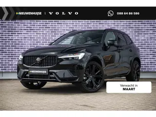 Volvo XC60 2.0 T6 Plug-in hybrid AWD Ultra Black Edition | Trekhaak | Adaptieve Cruise Control | Pan