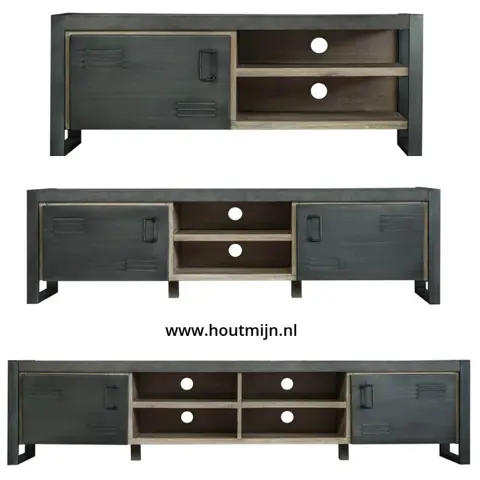 Industriële meubels complete woonkamer