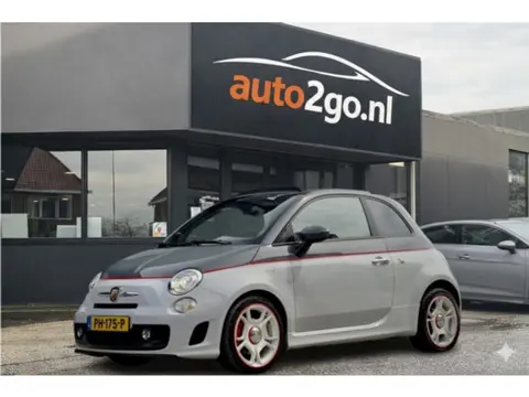 Fiat 500C 1.4-16V ABARTH CABRIO TWO-TONE VOL-LEDER NAVI AIRCO LED LMV PDC