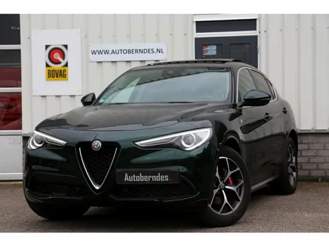 Alfa Romeo Stelvio 2.0 T 280PK Q4 AWD Ti*Perfect Alfa Onderh.*Pano/ACC met stuurhulp/Leder/Stoelverw