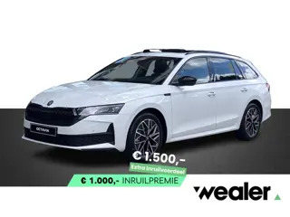 Škoda Octavia Combi Sportline Business 1.5 TSI 150 PK DSG | Automaat | Panoramadak | Winterpakket |