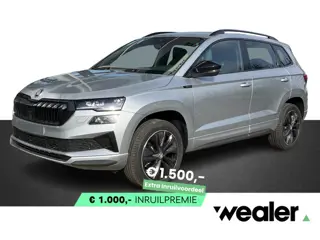 Škoda Karoq Sportline Ultimate 1.5 TSI 150 PK DSG | Automaat | Trekhaak | Panoramadak | Led Matrix v