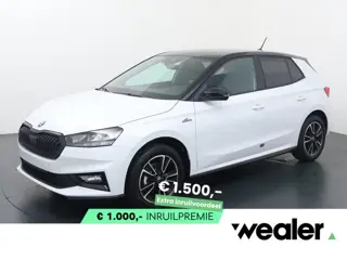 Škoda Fabia Monte Carlo 1.0 TSI 95 PK | 17" Lichtmetalen velgen | Verwarmbare voorstoelen | Apple Ca