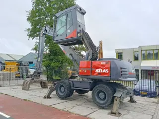 Atlas 200MH 200 MH waste handler industry umslagbagger