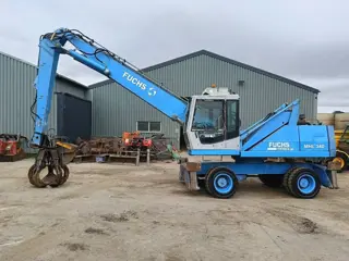 Fuchs MHL 340 waste industry handler umslagbagger