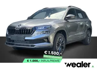 Škoda Karoq Sportline Ultimate 1.5 TSI 150 PK | Automaat | Trekhaak | Elektrische achterklep | Dodeh