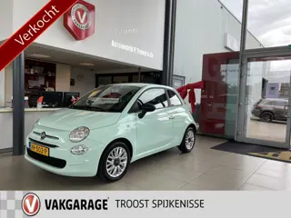 Fiat 500 0.9 TwinAir Turbo Popstar,Airco,Cruiscontrol,Bleutooth met Spraakbediening,Aux Usb Aansluit