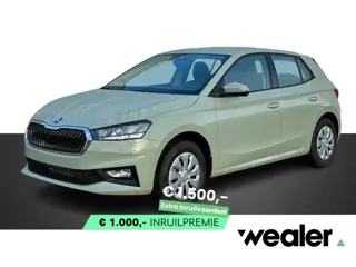 Škoda Fabia Essence 1.0 TSI 95 PK | Apple Carplay/Android Auto | Airconditioning | Parkeersensoren |